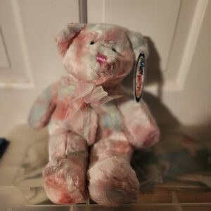 Mary Meyer Colorful Plush Teddy Bear Nova New